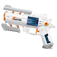 Pistol Manual cu Apa, Vivimall, Jucarie Pistol cu Apa Sigur Pentru Copii, Design Nou S-Shooter Atractiv, 23 x 14.5 cm, Alb - vivimall.ro