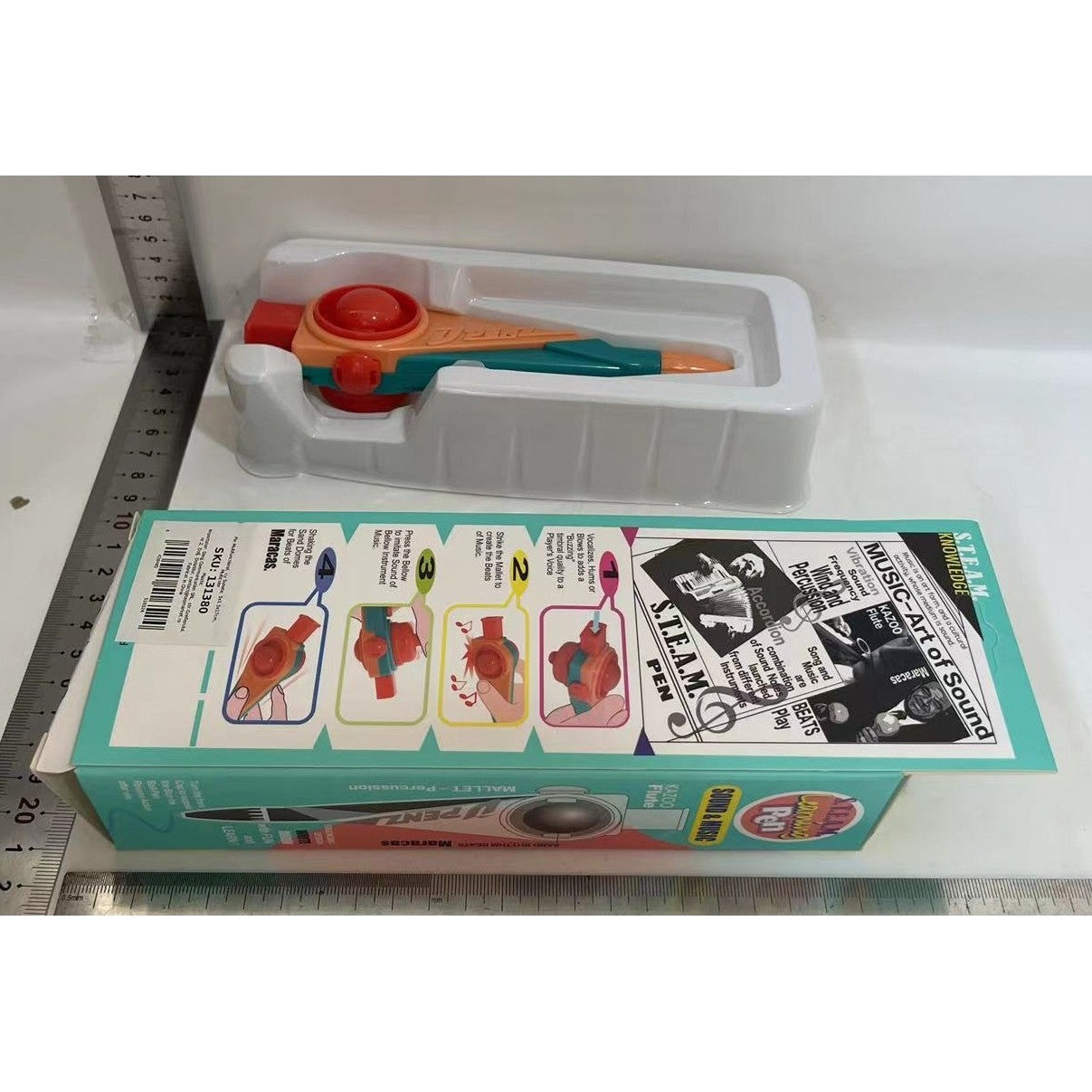 Pix Multifunctional, Vivimall, cu Sunete si Vibratii, 5x1.5x17cm, Multicolor - vivimall.ro