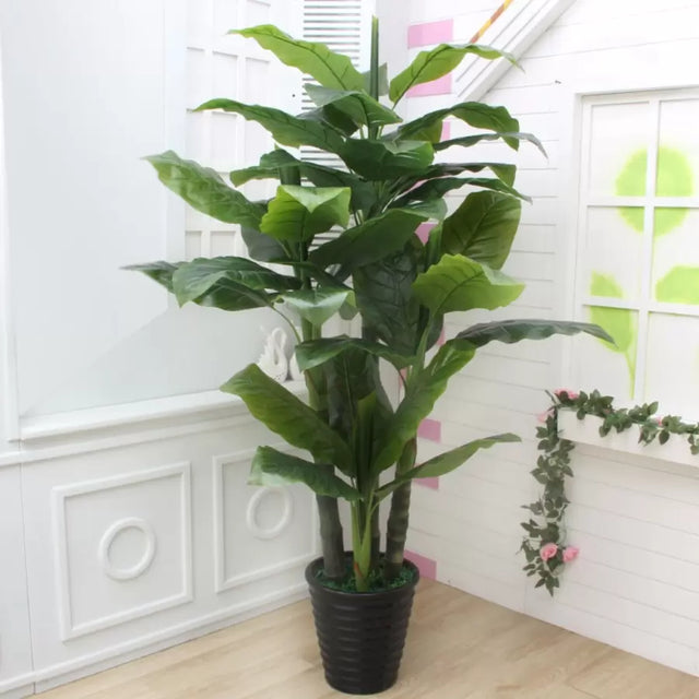 Planta Artificiala Banan Japonez, 4 Crengi - vivimall.ro