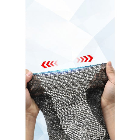 Plasa De Umbrire Neagra, Latime 2 M, Lungime 20 M, Protectie Uv, Grad De Umbrire 50-55% - vivimall.ro