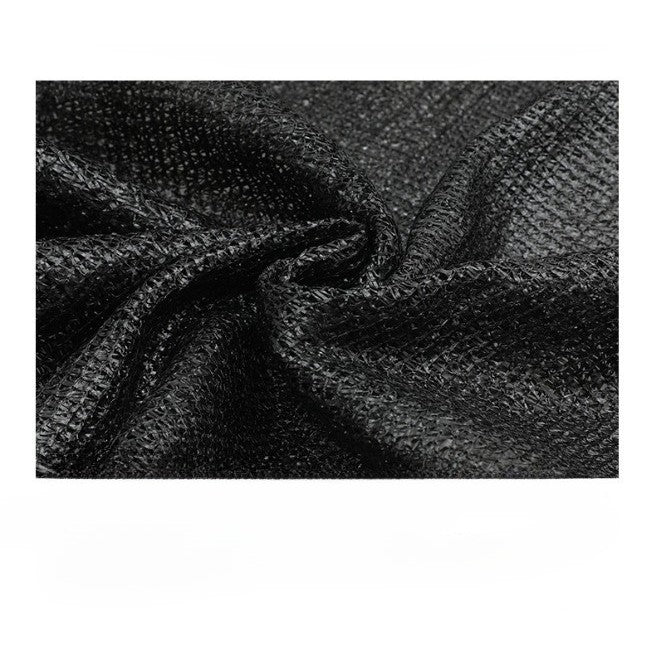 Plasa de umbrire neagra, latime 2 m, lungime 50 m, Vivimall, protectie UV, Grad de umbrire 55-65% - vivimall.ro