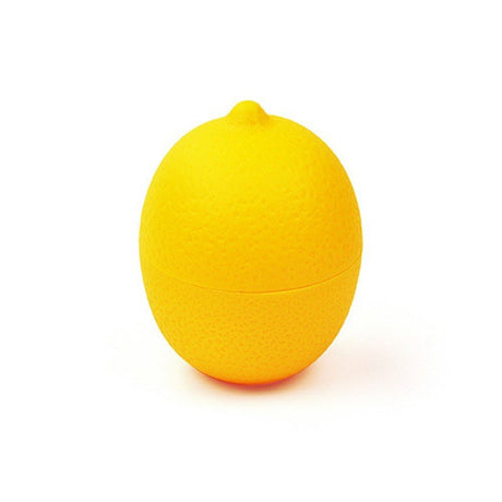 Cutie de depozitare si pastrare a alimentelor, Plastic, Vivimall, Model Lamaie, 8x8x11 cm, Galbena - vivimall.ro