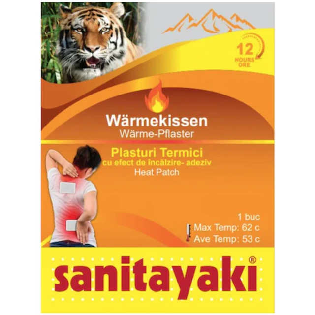 Plasturi termici Sanitayaki 1buc - Aliviează durerile eficient