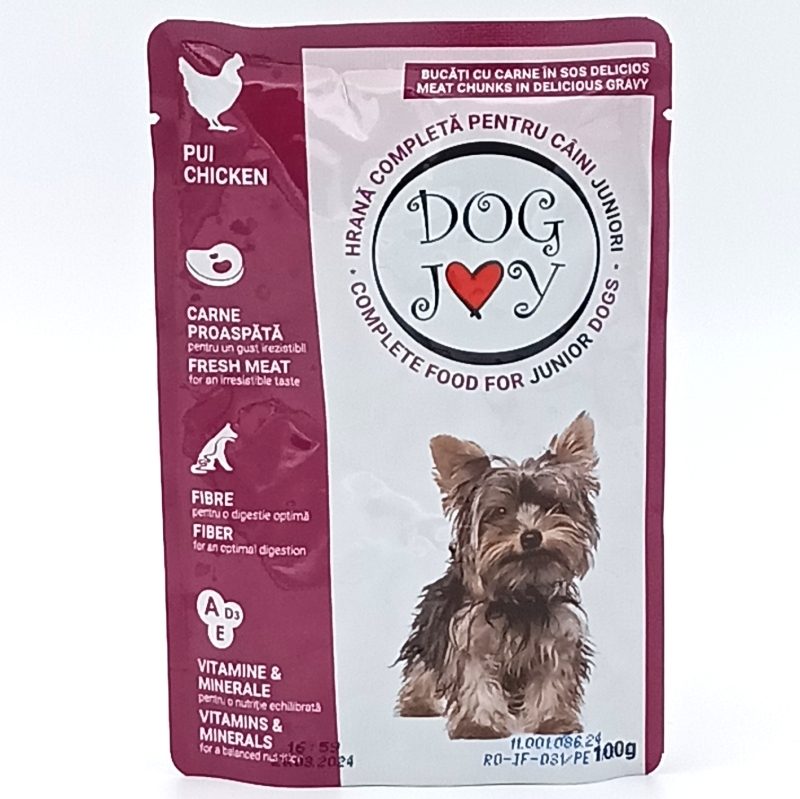 Tasak, Dog Joy, Kölyök kutyák 100 g Csirke