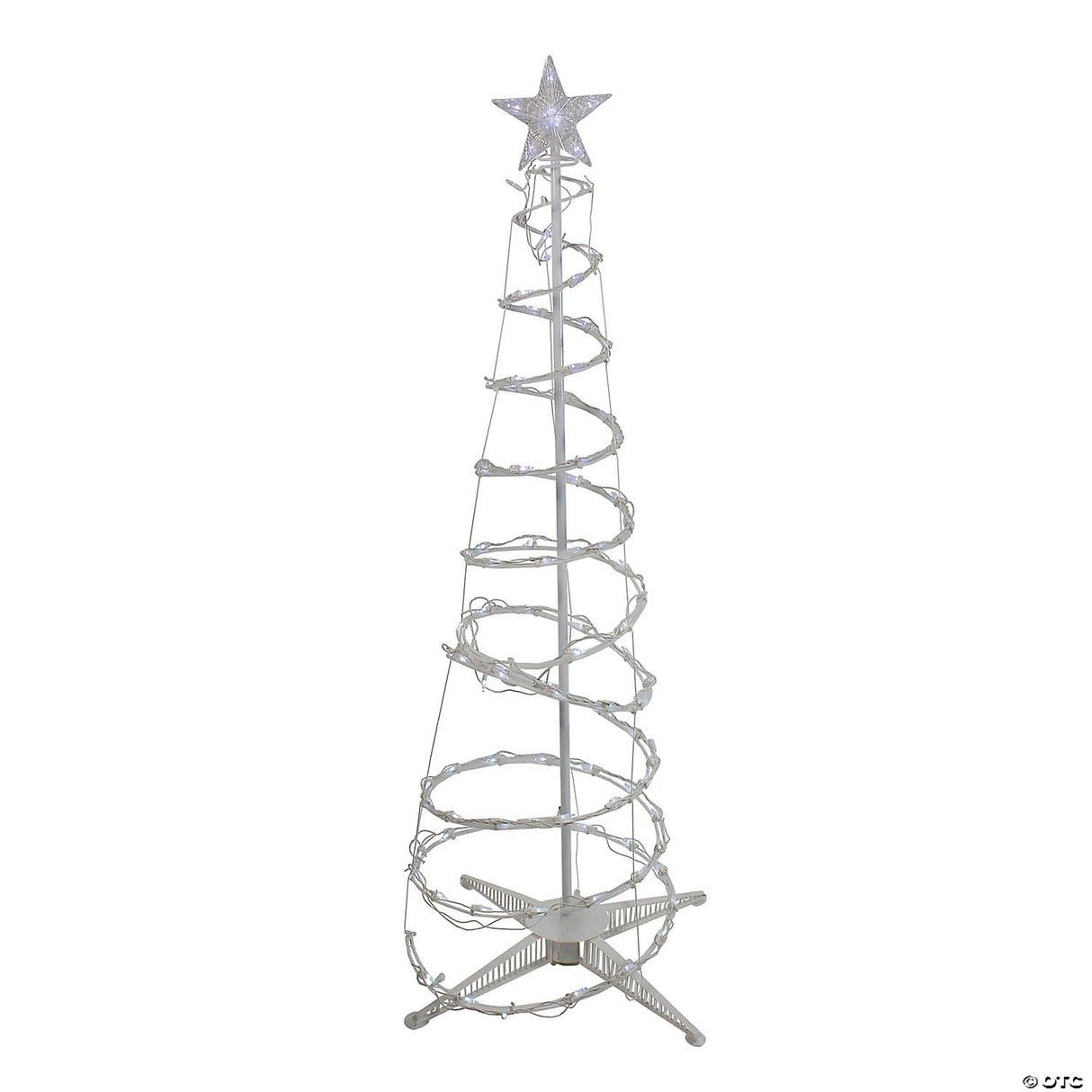 Spirálfa LED-ekkel, 135 LED, 1,8 m