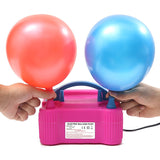 Elektromos lufifújó pumpa, 600 W, rózsaszín