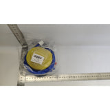 Pompa de picior, cu 3 adaptoare de valva, Air Step, Vivimall, Galben-Albastru - vivimall.ro