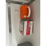 Pompa Electrica de Umflat Baloane, Vivimall, cu Doua Iesiri, 220V, Putere 400W, Accesorii petrecere, Portocaliu - vivimall.ro