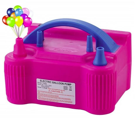 Elektromos lufipumpa, két kimenettel, 220V, 600W teljesítmény, parti kiegészítők