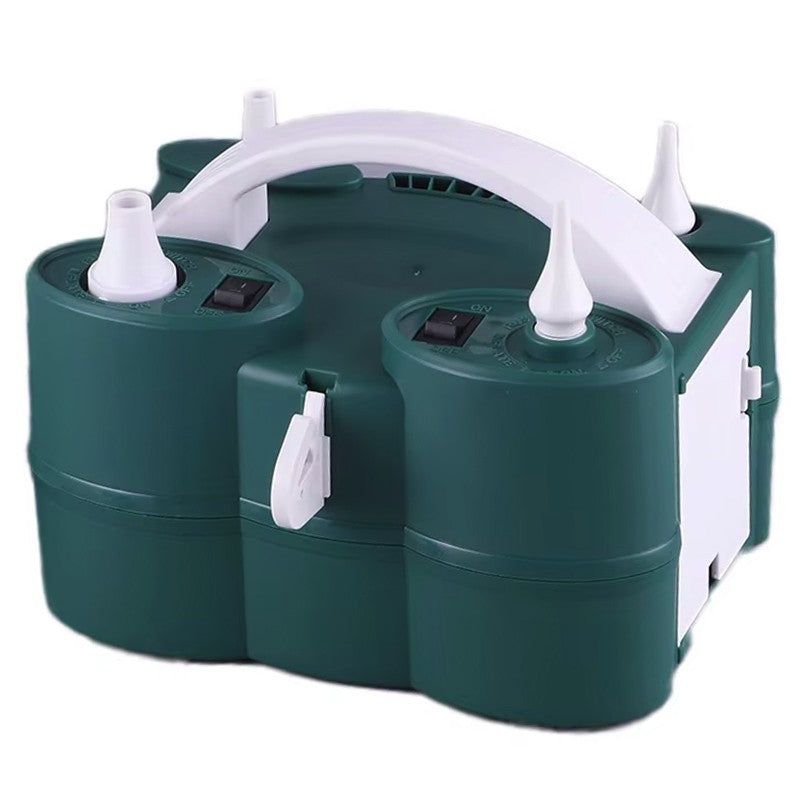 Elektromos lufipumpa, két kimenettel, 220V, 600W teljesítmény, parti kiegészítők