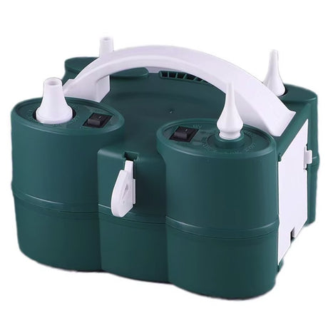 Elektromos lufipumpa, két kimenettel, 220V, 600W teljesítmény, parti kiegészítők