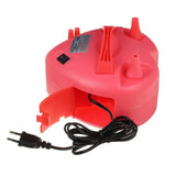 Pompa Electrica Pentru Umflat Baloane, 600 W, in Forma de Inima, Doua Capete de Umflat, din Plastic, Rosu - vivimall.ro