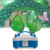 Pompa Electrica Pentru Umflat Baloane, 700 W, Doua Capete de Umflat, din Plastic, Albastru - vivimall.ro