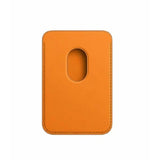 Portofel Flippy MagSafe piele pentru carduri compatibil cu Apple iPhone 12/12 Mini/12 Pro/12 Pro Max,Portocaliu - vivimall.ro