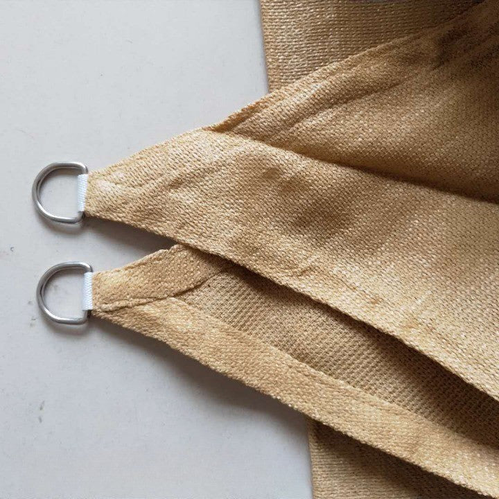 Prelata de soare/ Copertina de tip parasolar, patrata, 4x6 m, galbena, Vivimall - vivimall.ro