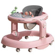 Premergator 4in1, Vivimall, Antemergator, Balansoar, Scaun de Masa, Functie Muzicala, din ABS, Roti Universale, Inaltime Reglabila, Sistem Antirasturnare, Greutate Portanta 25 kg, +6 Luni, Roz - vivimall.ro
