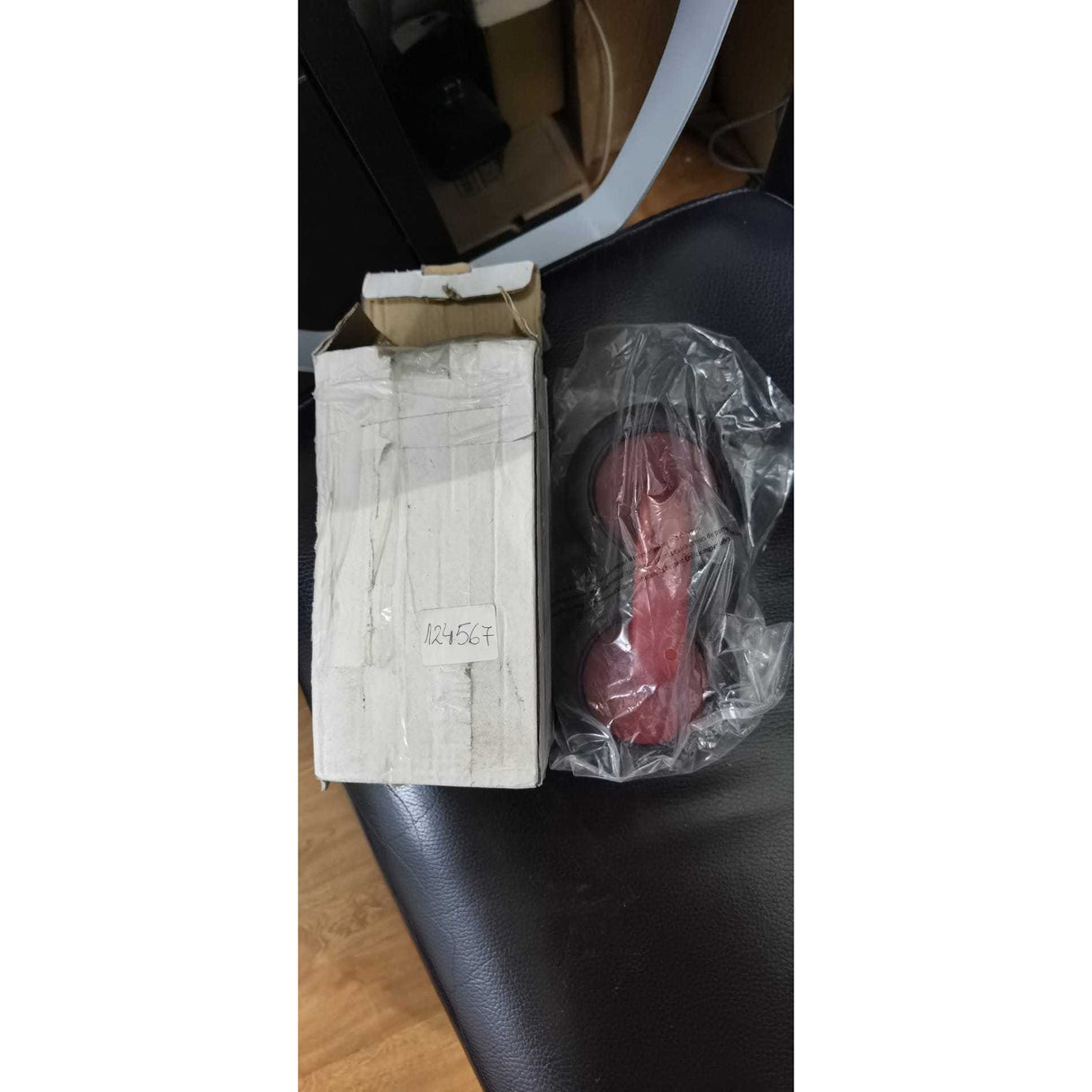 Presa dubla pentru hamburgeri 2 in 1, forma si presa, cu maner, material ABS, 20x10 cm, 140 g, negru, Resigilat - vivimall.ro