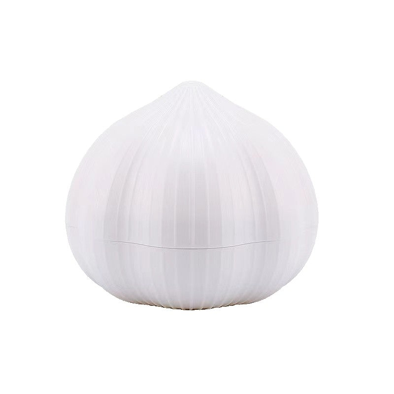 Presa Manuala pentru Usturoi, Vivimall, Model Usturoi, 7 x 7.5 cm, din Plastic, Alb - vivimall.ro