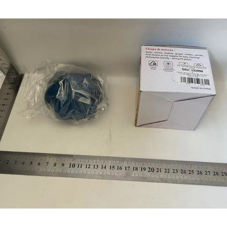 Presa Manuala pentru Usturoi, Vivimall, Model Usturoi, 7 x 7.5 cm, din Plastic, Albastru Inchis - vivimall.ro