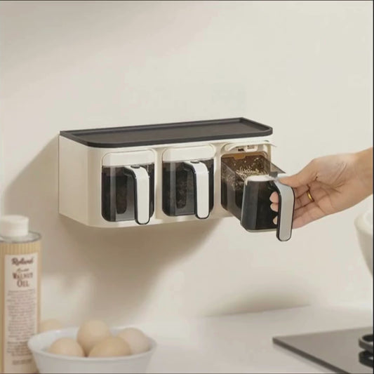 Organizator condimente uz casnic perete | NeatKitchen