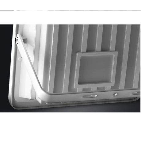 Proiector LED cu Panou Solar Vivimall, Senzor lumina, Waterproof, 600 LED-uri incorporate, 300W, 37x26.5 cm, IP67, Design Modern, Negru - vivimall.ro