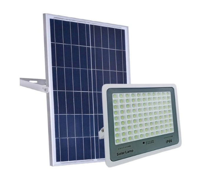 LED reflektor napelemmel 216 LED | EcoLumen 2
