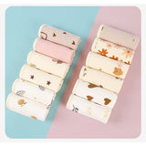 Prosop Absorbant, Vivimall, din Bumbac, 25 x 25 cm, Model Ursuleti, cu Agatatoare, Crem - vivimall.ro