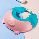 Viziera De Protectie Baie Pentru Copii, Fippy, Model Purcelus, Dimensiune Ajustabila, Durabil, Usor De Curatat, Impotriva Samponului, Pentru Ochi Si Urechi, Tpe+Pp, 23X23 Cm - vivimall.ro
