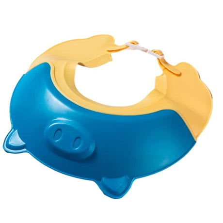 Viziera De Protectie Baie Pentru Copii, Fippy, Model Purcelus, Dimensiune Ajustabila, Durabil, Usor De Curatat, Impotriva Samponului, Pentru Ochi Si Urechi, Tpe+Pp, 23X23 Cm - vivimall.ro
