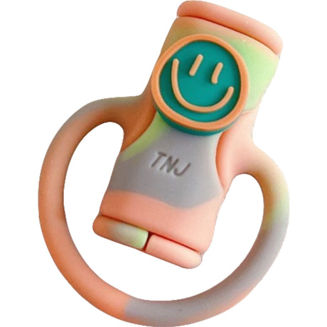 Protectie cablu USB Flippy, din silicon, model 4, multicolor - vivimall.ro