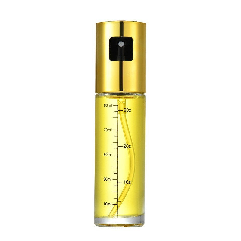 Pulverizator Ulei, Otet, Din Sticla, 100 Ml, Reincarcabil, Masura 90 Ml, Capac Lucios