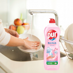 Płyn de Mycia Naczyń Pur Balsam Hands & Nails 750ML – Curăță și Protejează Dâlnile