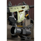 Pusca de Jucarie Cameleon Ultrarealista, Vivimall, cu Luneta, 20 de Proiectile din Spuma Moale, 10 Cartuse, 80 cm, 8 ani+, Verde - vivimall.ro