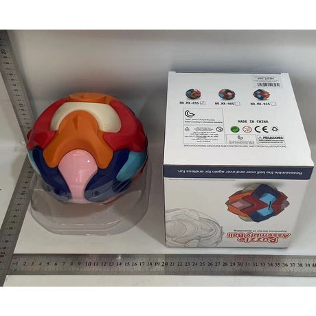 Pusculita Sub Forma de Minge, Vivimall, de Construit, se Asambleaza/Dezasambleaza, din Plastic, 16.5x16.5x16.5, Multicolor - vivimall.ro