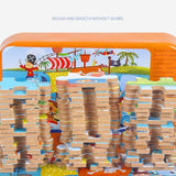 Puzzle 60 de Piese din Lemn in Cutie Metalica, Vivimall, Model Submarin, Educativ, Dezvoltare Abilitati Cognitive, pentru Prescolari, 22.5x13.5 cm, Multicolor - vivimall.ro