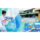 Pistol cu Apa pentru Copii, Rezervor 600ml, Vivimall, 14ani+, cu baterie 1200mAh, Electric Burst, Albastru/Verde, 800ML - vivimall.ro