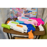 Set 2x Pistol cu Apa pentru Copii, Rezervor, Pentru Piscina/Plaja, Vivimall, 6ani+, Roz + Albastru, 1000 ML - vivimall.ro