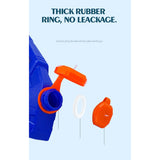 Pistol cu Apa pentru Copii, Rezervor, Pentru Piscina/Plaja, Vivimall, 6ani+,  Bleumarin/Rosu, 300ML - vivimall.ro