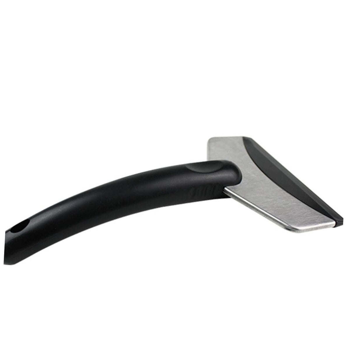 Racleta pentru Masina, Vivimall, pentru Deszapezire, din ABS si Otel Inoxidabil, 17 x 11 cm, Negru - vivimall.ro