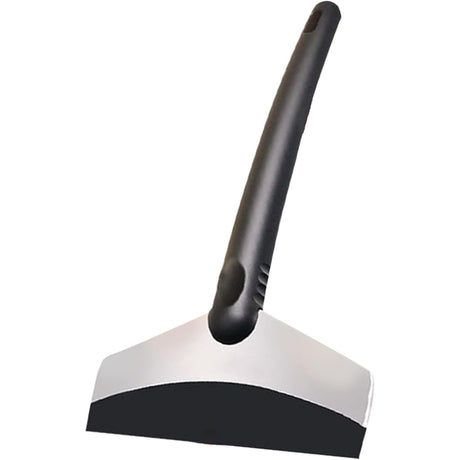 Racleta pentru Masina, Vivimall, pentru Deszapezire, din ABS si Otel Inoxidabil, 17 x 11 cm, Negru - vivimall.ro