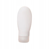 Recipient Portabil Din Silicon Elegant De Voiaj, Sticla De Calatorie, Potrivita Pentru Lotiune, Sampon Si Alte Lichide, Anti-Scurgere, Cu Posibilitate De Reumplere, Capacitate 90Ml - vivimall.ro