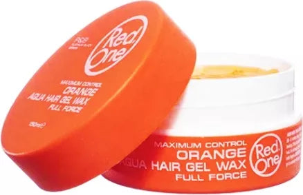 RedOne Aqua Wax Full Force Orange — Ceară gel pentru păr, 150 ml - vivimall.ro