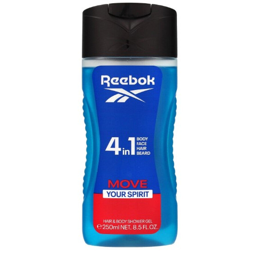 Gel de Duș Reebok Men's Move Your Spirit 250 ml - Revitalizează-ți simțurile