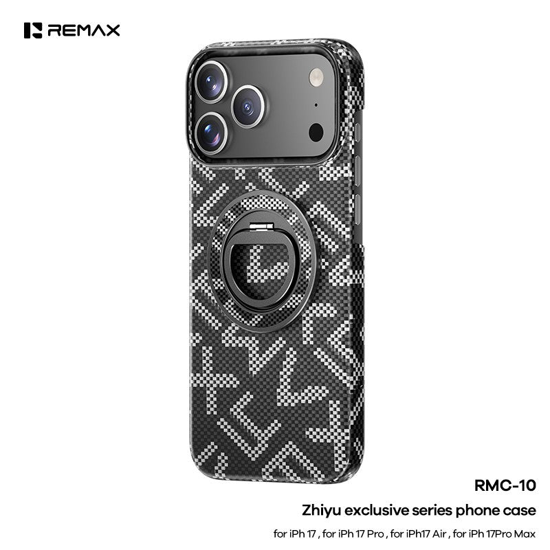 Husa pentru iPhone 17 Pro Max, Vivimall, Suport Magnetic, Negru - vivimall.ro