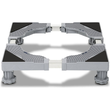 Suport Universal Reglabil, Flippy, pentru Frigider, Masina de Spalat, Uscator, Ajustabil, 4 Picioare, Antiderapant, Gri - vivimall.ro