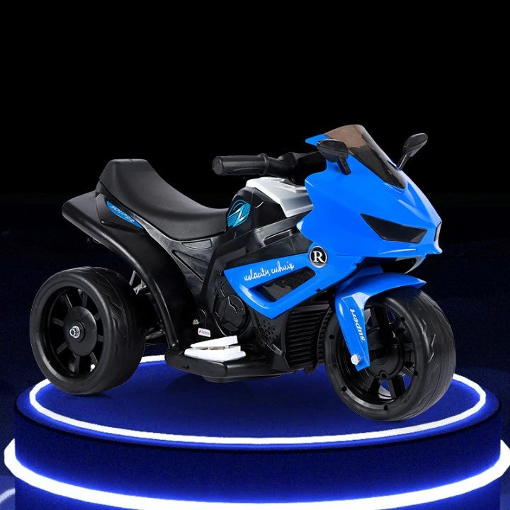 Terepjáró elektromos motorkerékpár 3 kerékkel és lámpákkal | KidRide