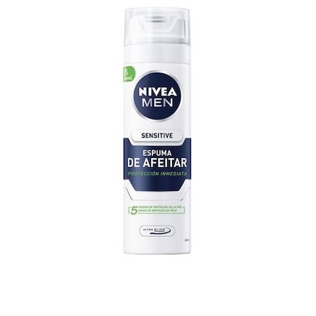 NIVEA MEN Sensitive — Spumă de ras, 200 ml - vivimall.ro