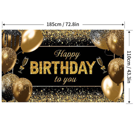 Fekete-arany képek banner hátterének típusa | GoldenVista