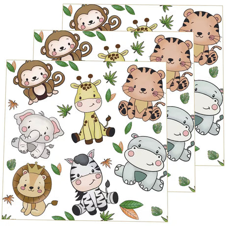 Set 20 De Servetele De Masa Jungle | JungleJoy