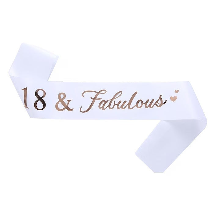 2 db-os rózsa és szalag korona szett 18Mesés | Fabulous18 2